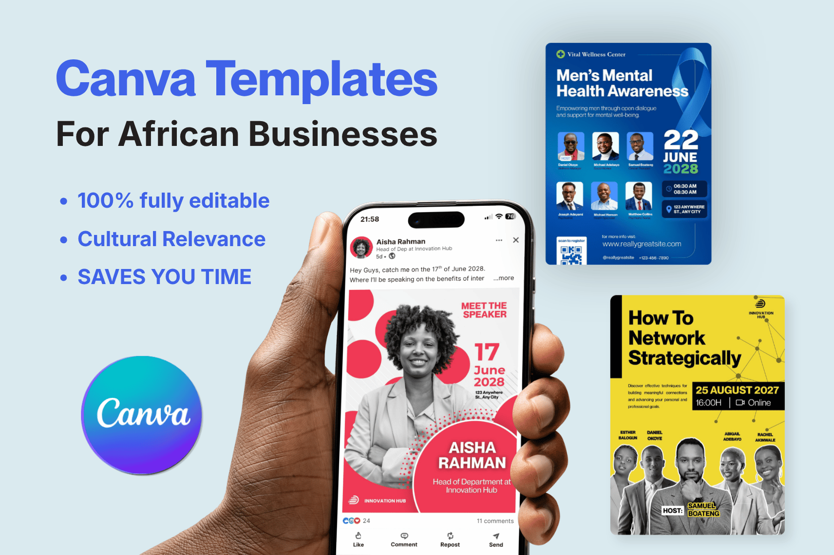 free Canva Templates For African Businesses
